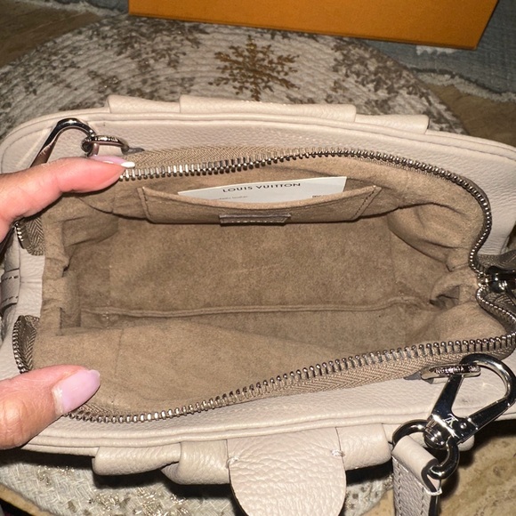 Louis Vuitton Taupe Monogram Cosmetic Bag - Picture 4 of 5